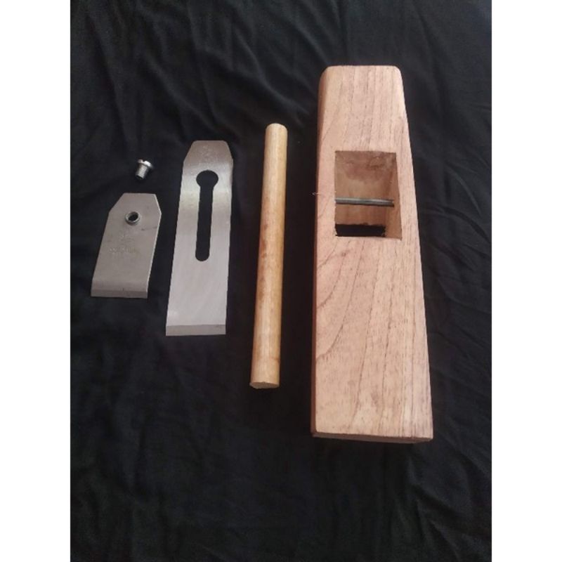 Serut kayu manual unduk set komplit 25 cm
