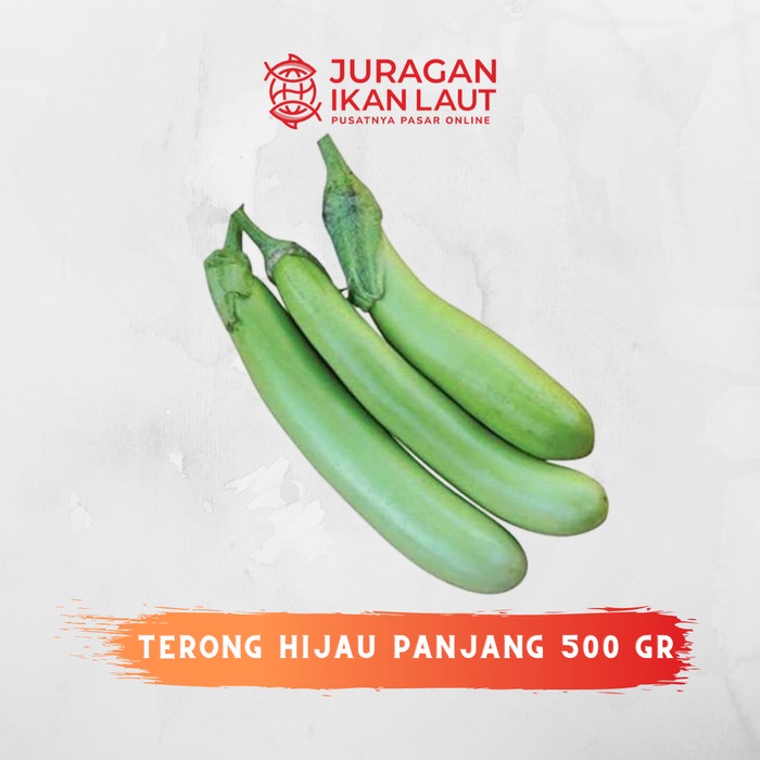 

Terong Hijau Panjang Segar Berkualitas - 500 Gram