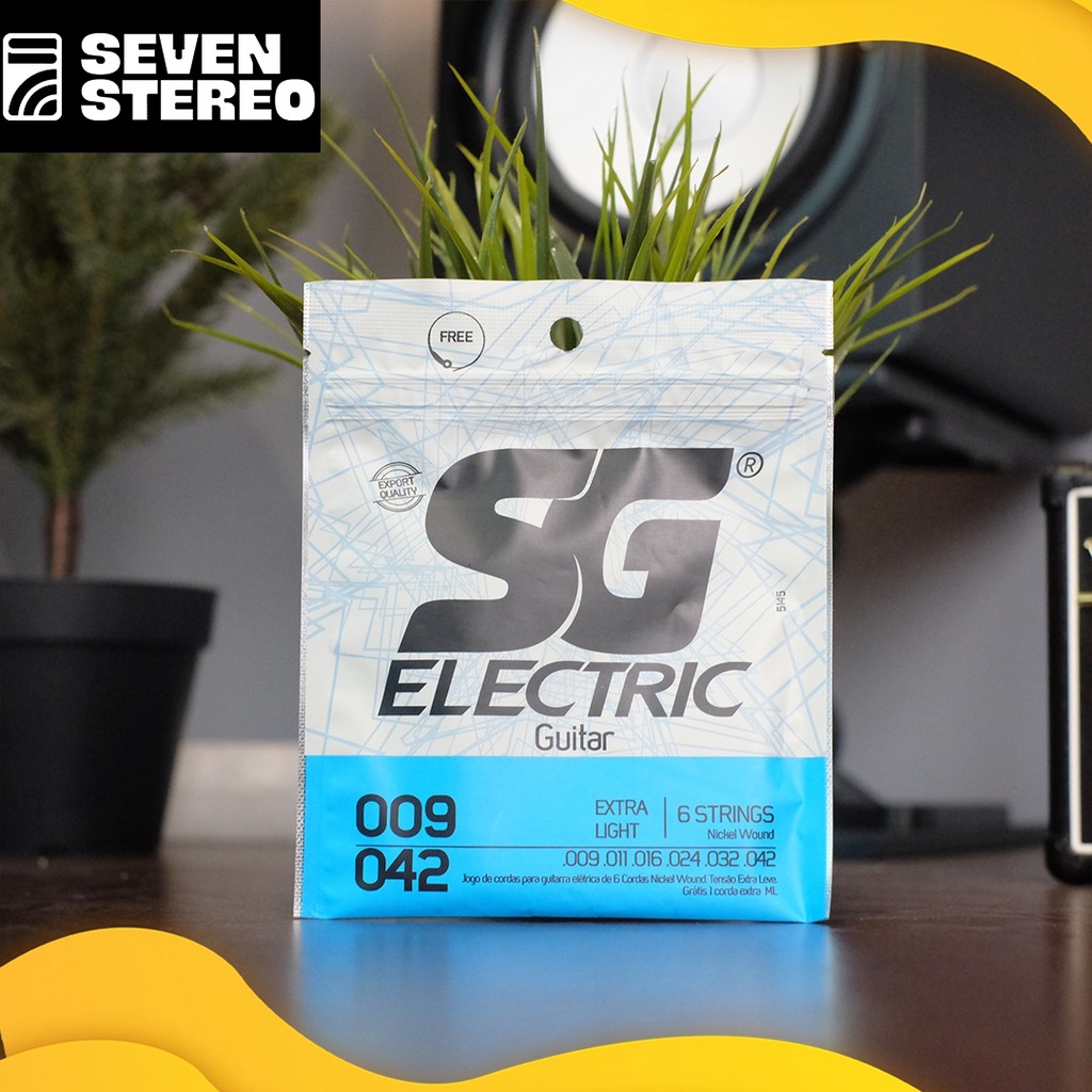 SG String 5145 Senar Gitar Elektrik Extra Light 09 42