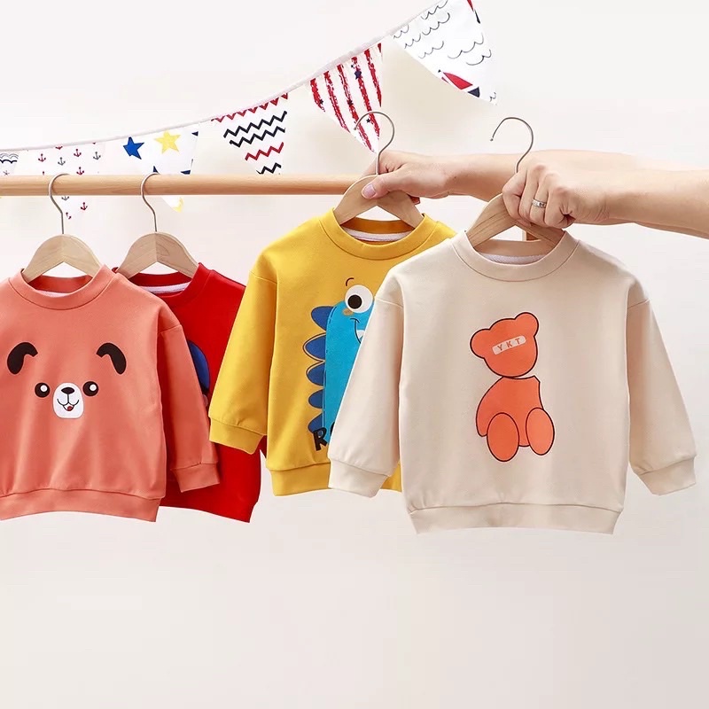 SWEATER ANAK UNISEX LAKI LAKI BEAR / SWEATER ANAK LAKI LAKI