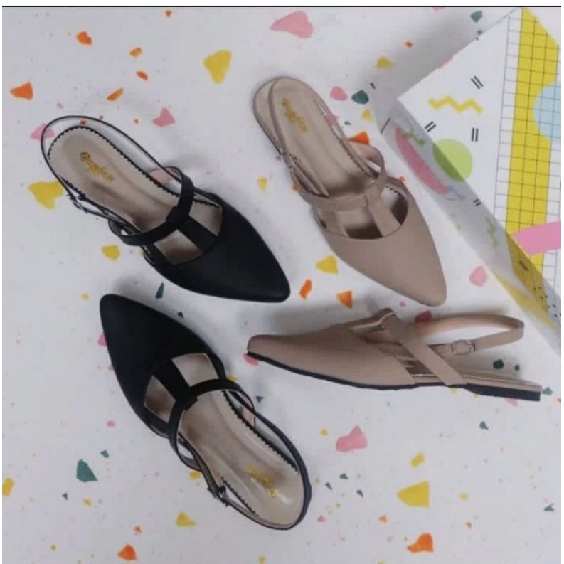 sepatu sandal wanita jumbo evra 41-44