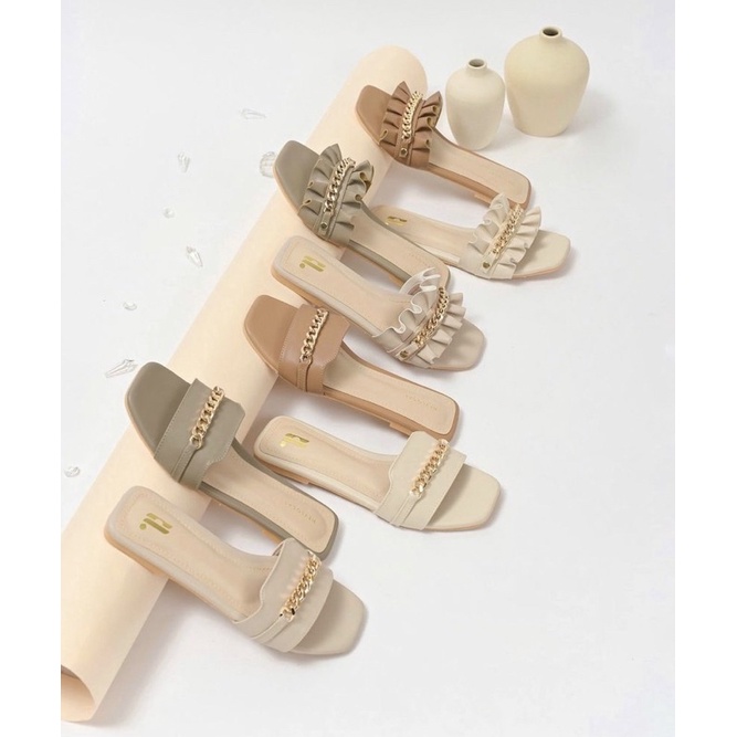 FLEUR FLAT SANDAL SIZE 36 41 BY LOCAL.ID HEYLOCAL.ID