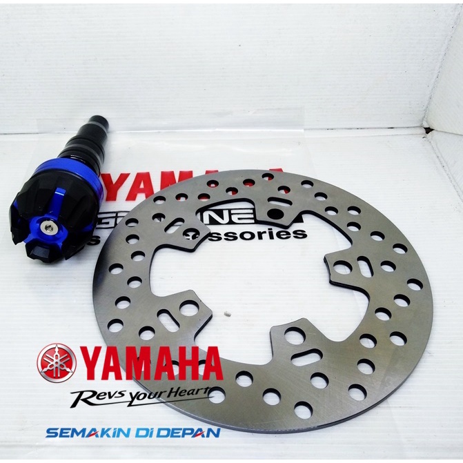 Piringan Cakram Belakang R15 + Jalu Knalpot Variasi / Jalu Pelindung Knalpot/ Frame Slider R15