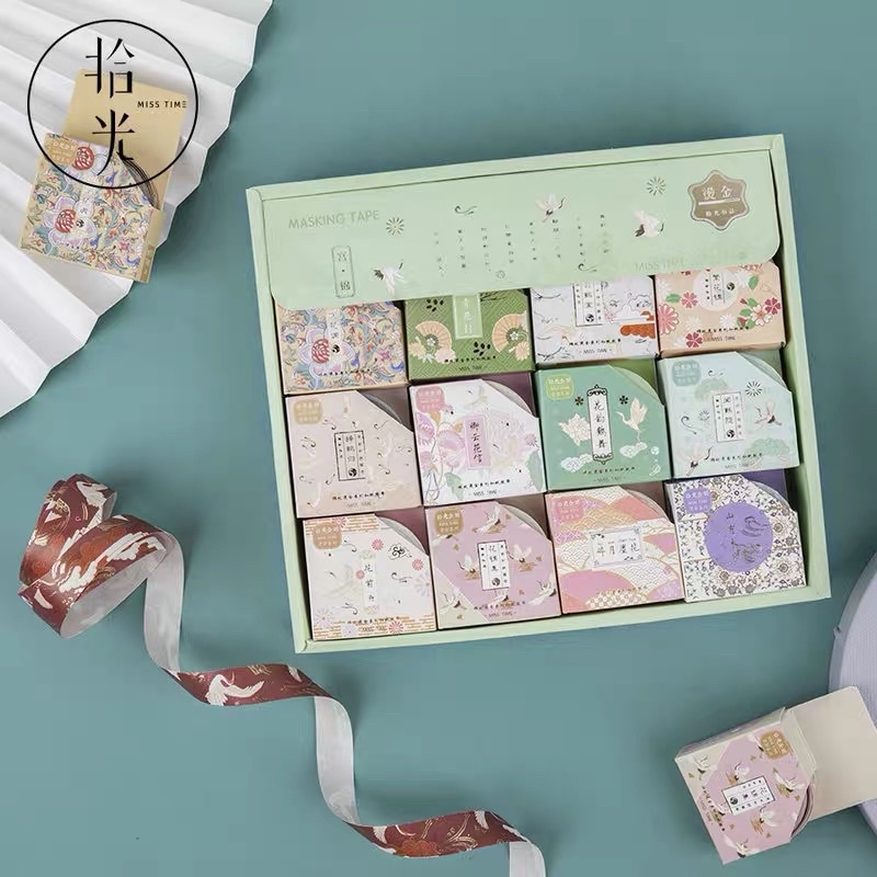 

washi tape selotip premium motif jepang 2