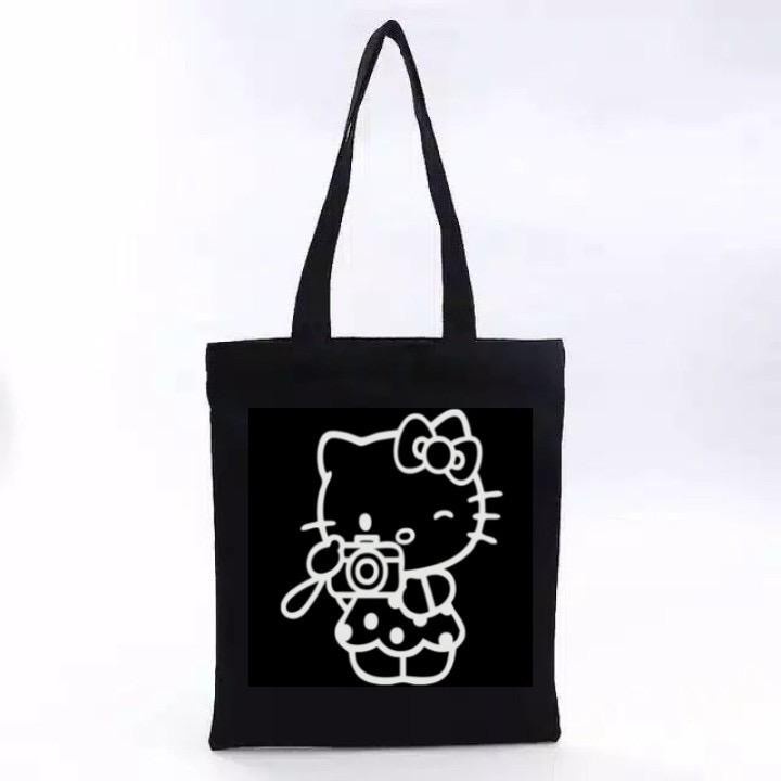 [LOKAL] Monsoon - Totebag Tote (PAKAI SLETING) Tote bag Cartoon kpop murah wanita custom motif