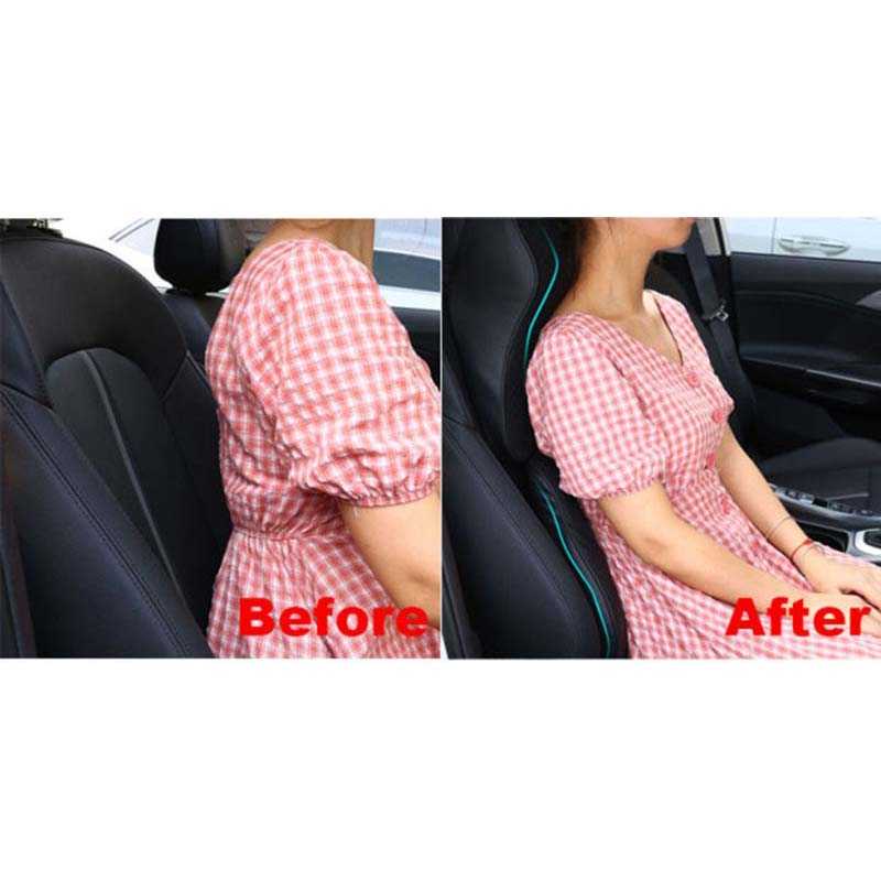 MALUOKASA Bantal Punggung Mobil Memory Foam Lumbar Support - M3D ( Mughnii )