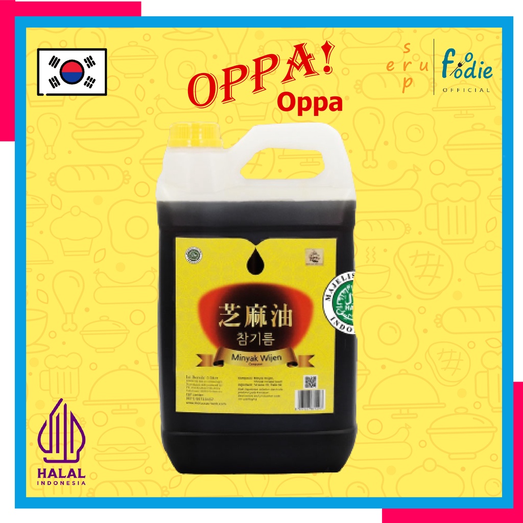 

SUPERFOODIE Minyak Wijen Korea / Sesame Oil Organik Korea / Minyak Wijen Bibimbap, Japchae, Bulgogi Korean Food Halal Molluccas 250 Mili Liter