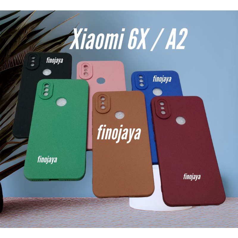 Softcase Xiaomi 6X Xiaomi A2 Silikon Casing Case Macaron Pelindung Pro Camera