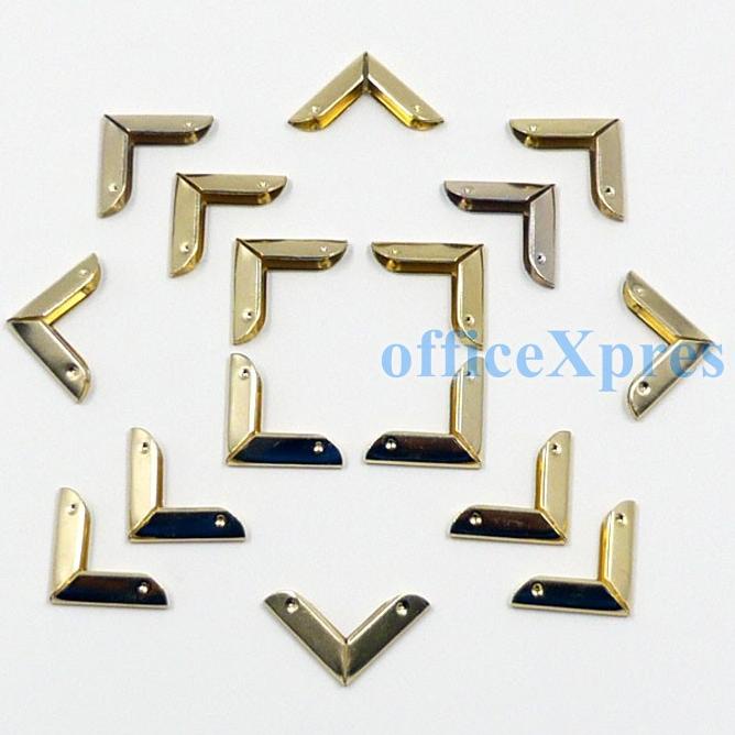 

(L-W9W♫♪) Pengaman / Pelindung Sudut Buku Kuning Corner Protector No. 3 Combo premium