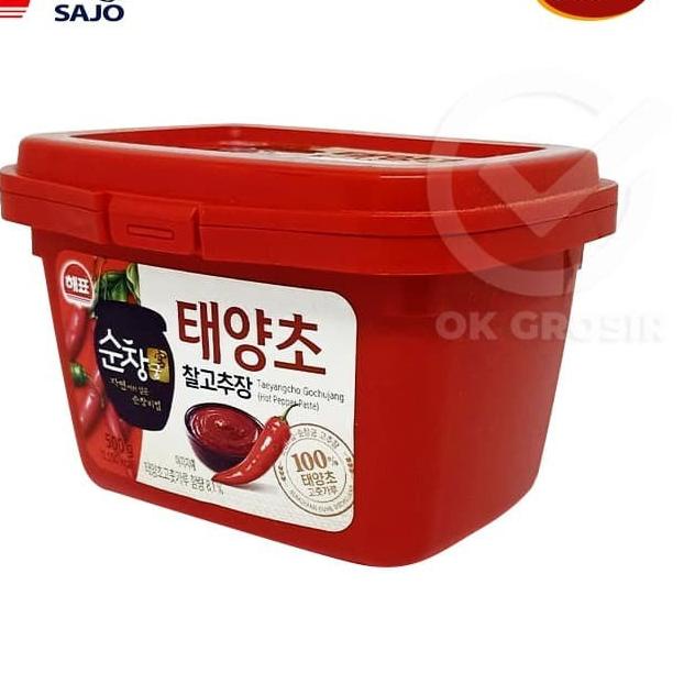 

ㄹ Sajo Gochujang Hot Pepper Paste / Sempio Pasta Cabe Korea Halal (500gr) ₿