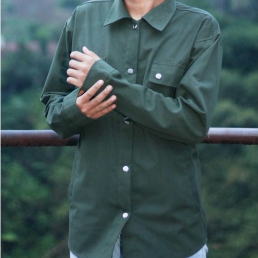 Jaket Semi Parka Trucker Jaket BIG size Canvas Jaket Parka All Variant Collor Full size