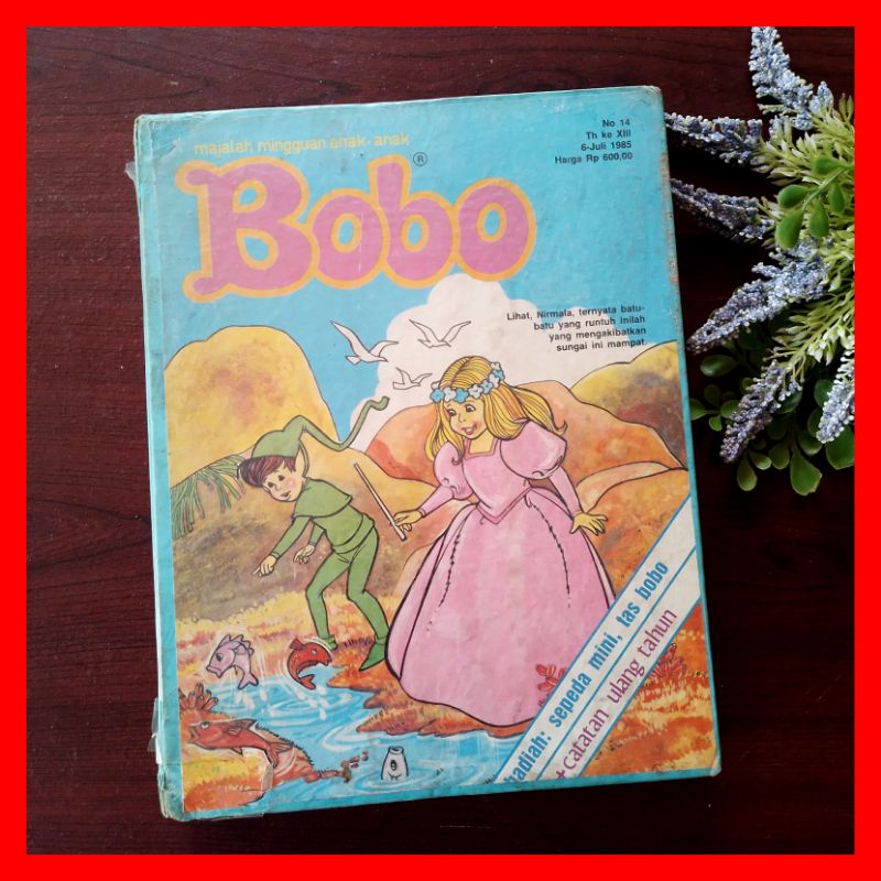 Bundel Majalah Bobo jadul tahun 80an