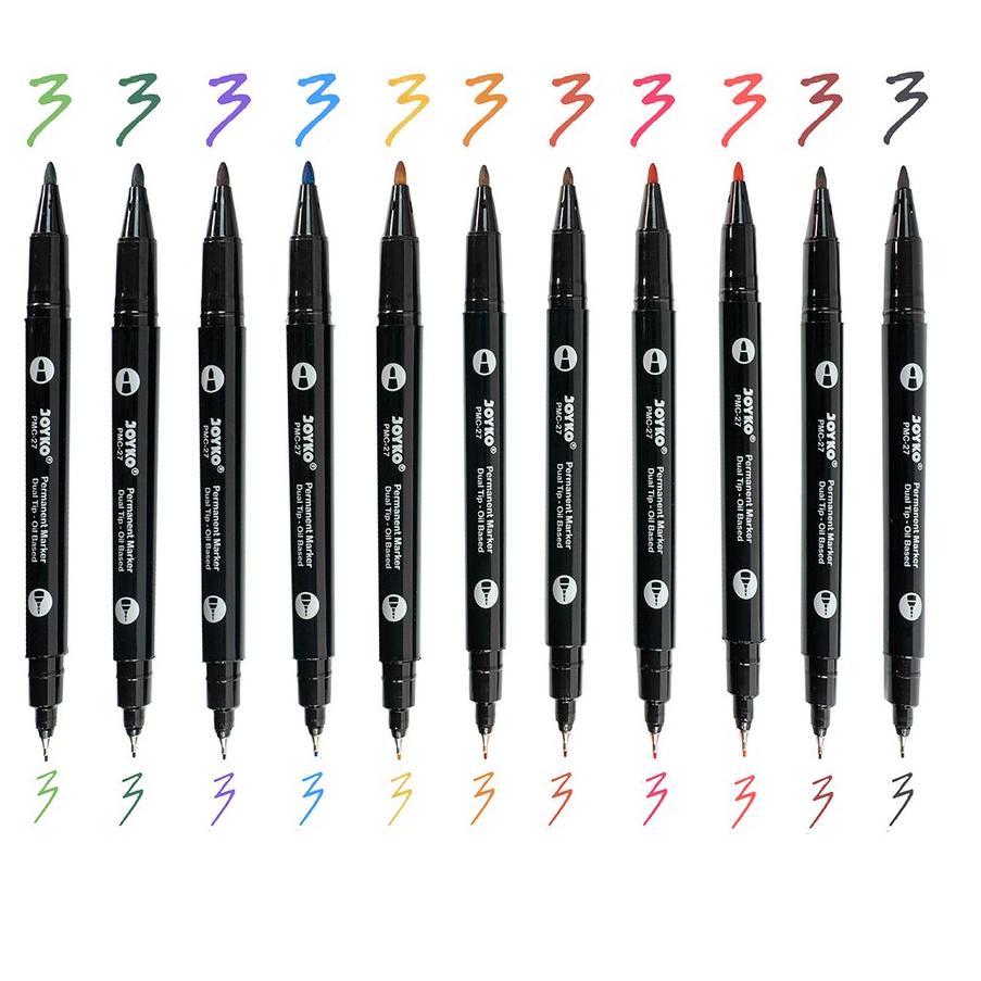 

Promo ハ Color Permanent Marker Penanda Permanen Berwarna Joyko PMC-27