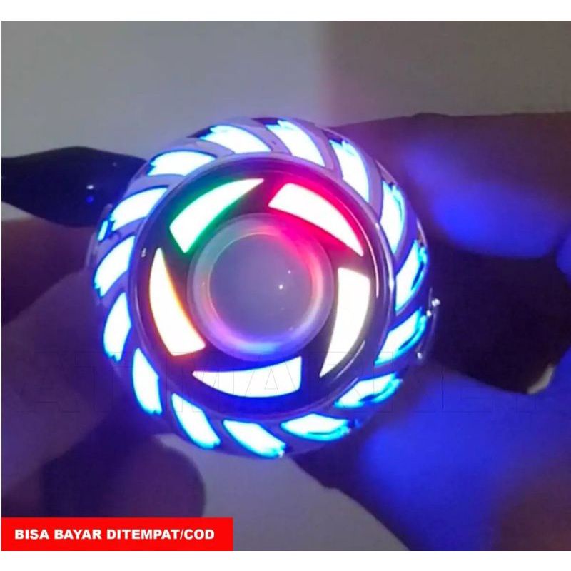 Lampu Stop Belakang Rainbow Lampu Projie Stoplamp Universal Semua Motor