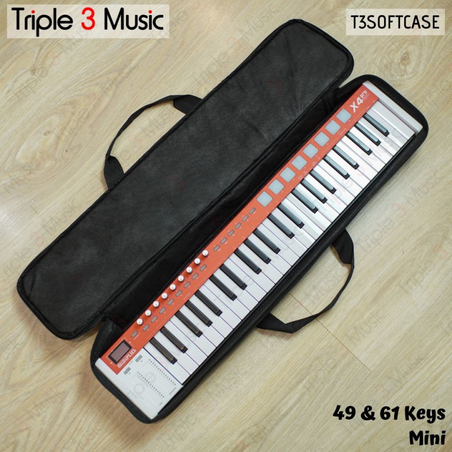 Triple3 SOFTCASE Mini MIDI Controller Keyboard Custom 37 49 Keys