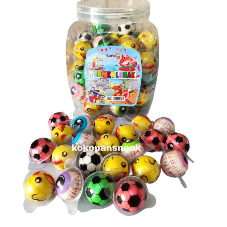 

Etalase(N94Y)✉| Permen LUNAK BULAT / Permen Jelly Toples isi 50 pcs trending