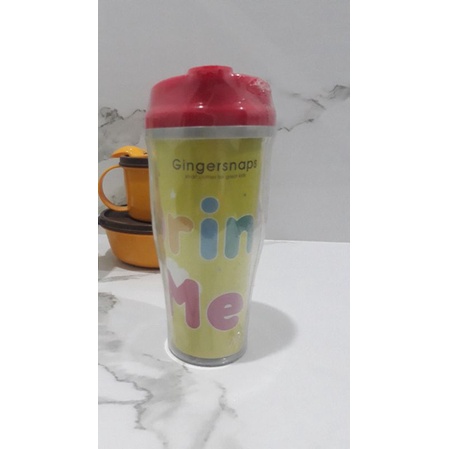 Gingersnaps tumbler / Tumbler Gingersnaps / Tempat Minum Gingersnaps / Botol Minum Gingersnaps / Tem