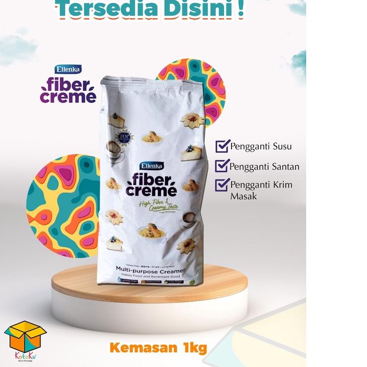 

11.11✔️(New) Fiber Creme Kemasan 1kg/ Pengganti Santan|SQ7