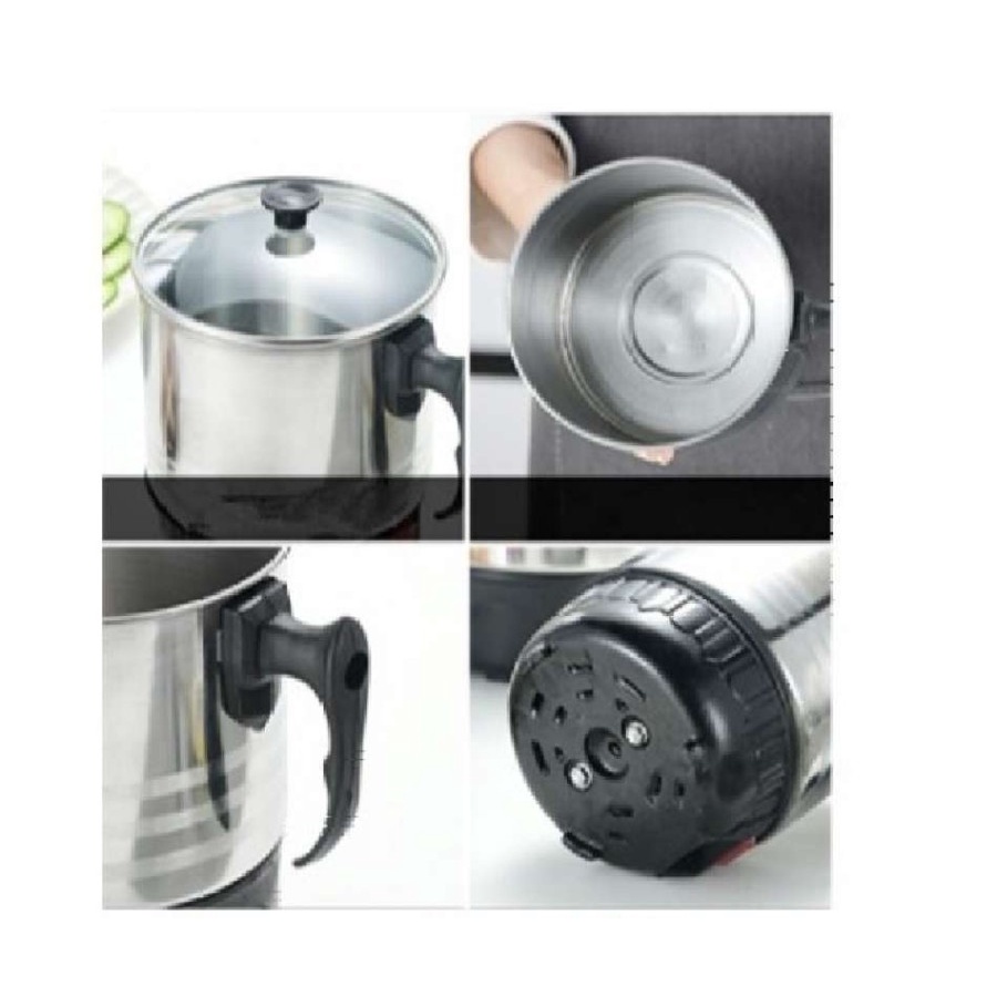 Teko Mug Pemanas Listrik Stainless Steel Multi Fungsi - Kenji Shop