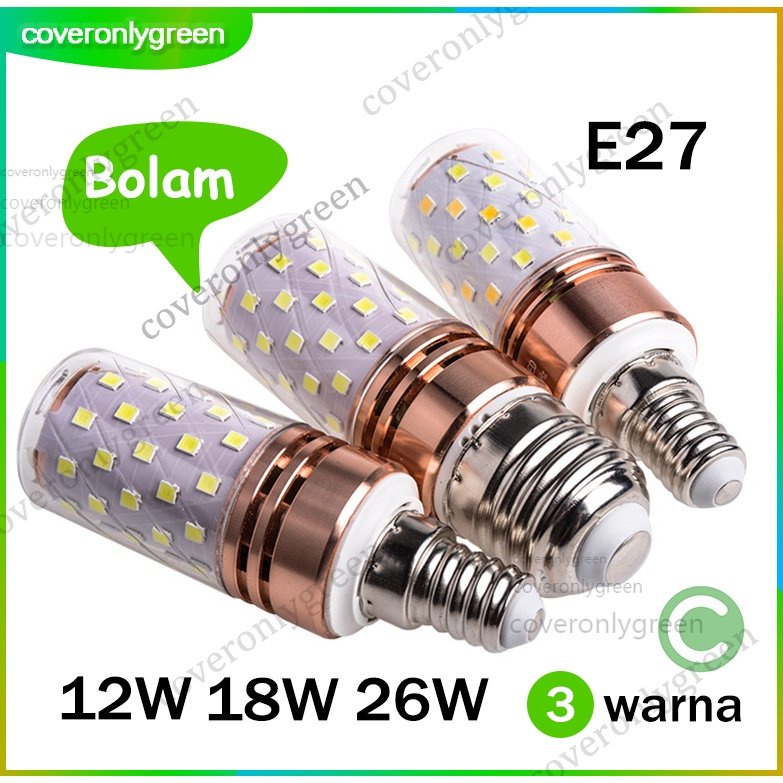Halogen Kacang LED Lampu Halogen Led ||tiga warna E27
