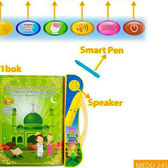 Terlaku Mainan Edukasi Anak Usia 1 2 3 4 5 tahun Buku Anak Suara Muslim E book Bahasa