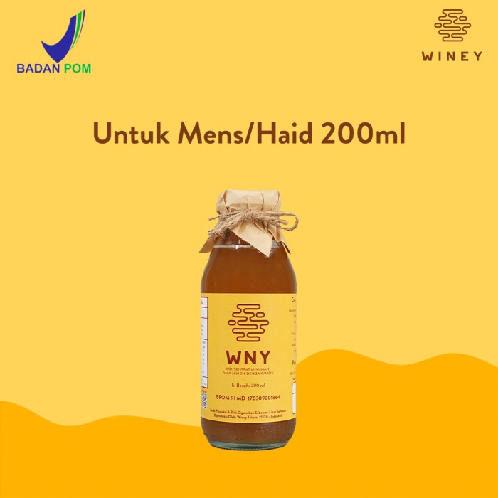 

WNY untuk Atasi Mens atau Haid Tidak Teratur | Pelancar Mens Haid BPOM - 200 ml