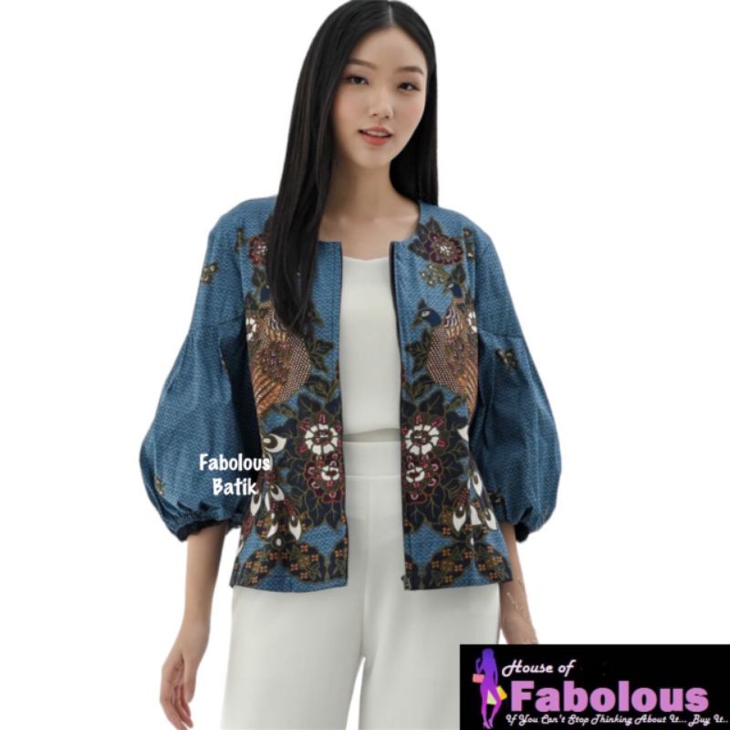 Atasan Batik Wanita / Jaket Batik Modern / Cardigan Batik Wanita / Blazer Batik Wanita / Jaket Batik