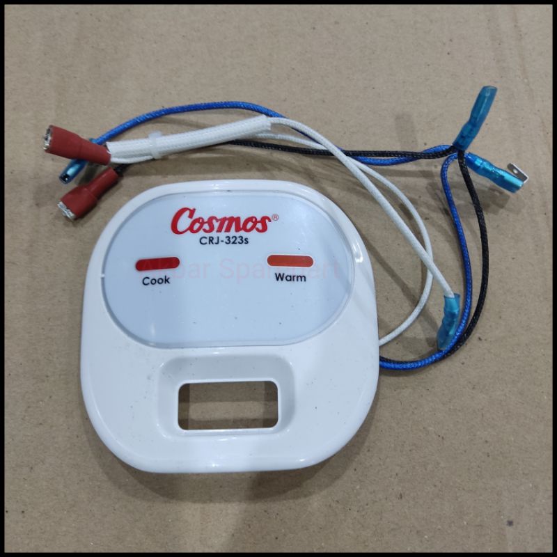 Tutup Cover Lampu Indikator Rice Cooker Mejikom plus PCB Cosmos CRJ-323s Magic com