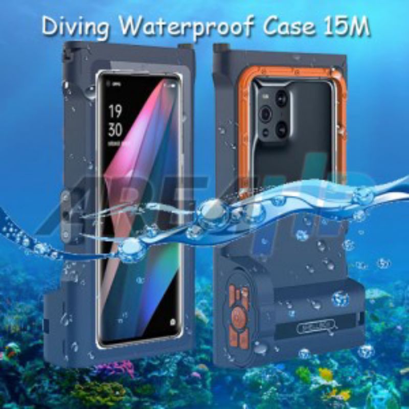 Shellbox Gen 3 Diving Waterproof Case Casing Cover 15M Oppo Find X3 Pro