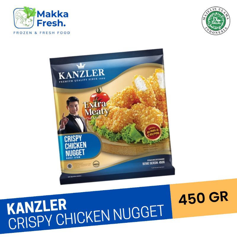 

kanzler crispy nugget 450gr