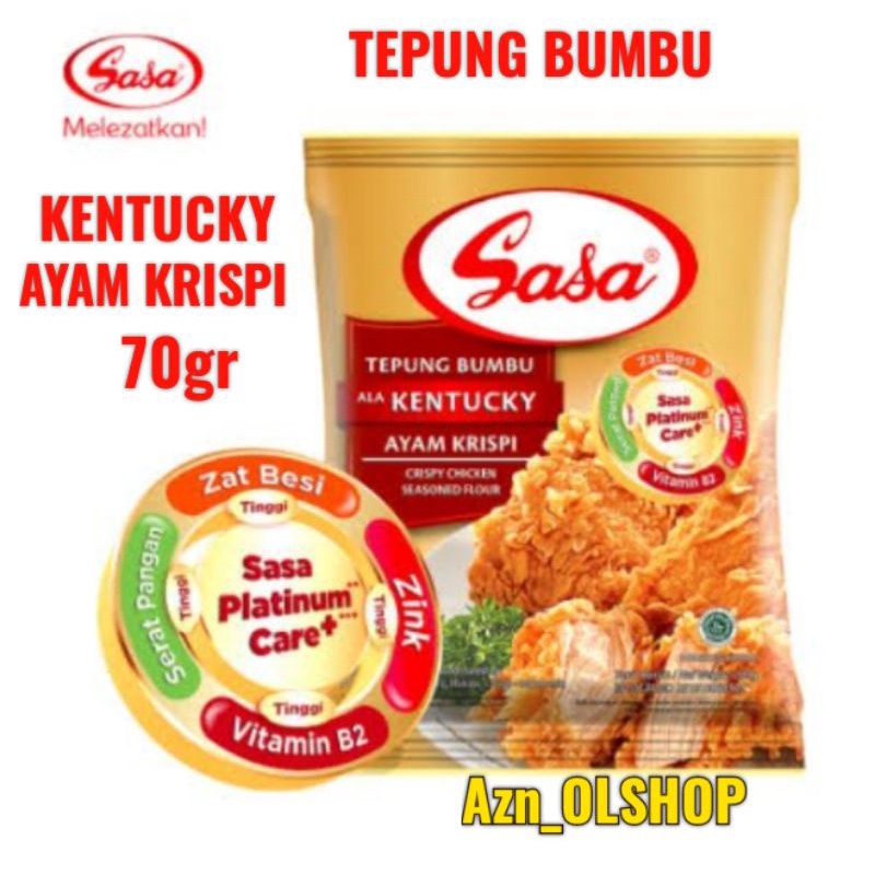 

Sasa tepung bumbu ala kentucky ayam krispi 70gr