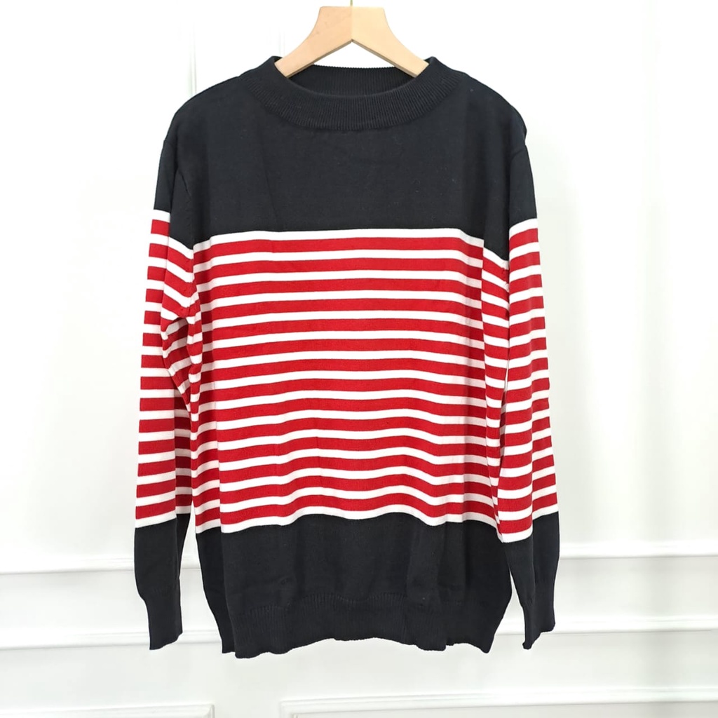 Kara Sweater Blouse Rajut - Atasan Rajut Cotton Knit Premium Wanita (316)