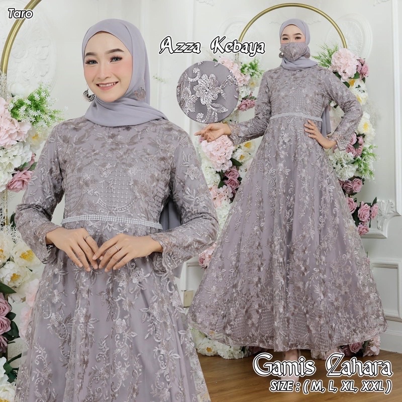 (Bayar di tempat ) Gamis Ria Ricis - Gamis Modern - Gamis kebaya Modern - Gamis kondangan - Gamis terbaru - kebaya Gamis