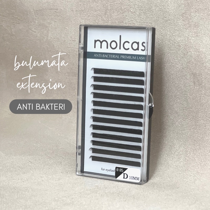 MOLCAS EYELASH BULUMATA EXTENSION ANTI BAKTERI ANTI BACTERIAL SAMBUNG BULUMATA KOREA