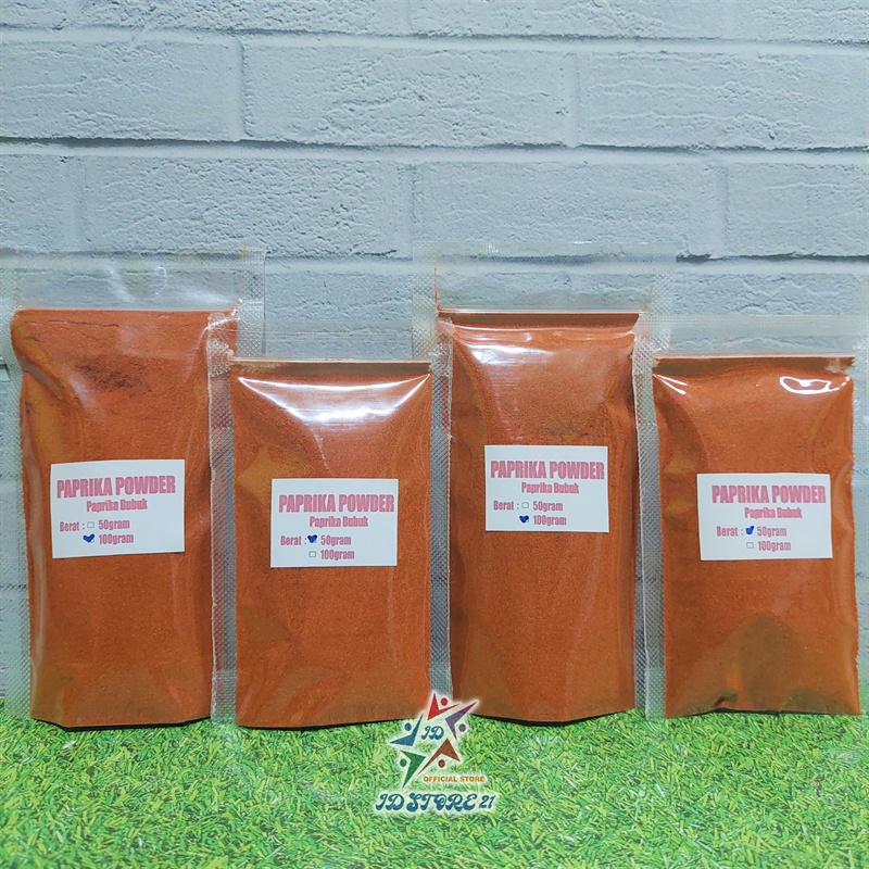 Paprika Bubuk / Ground Paprika / Rempah / 100% PREMIUM QUALITY Rempah Bumbu Dapur Paprika