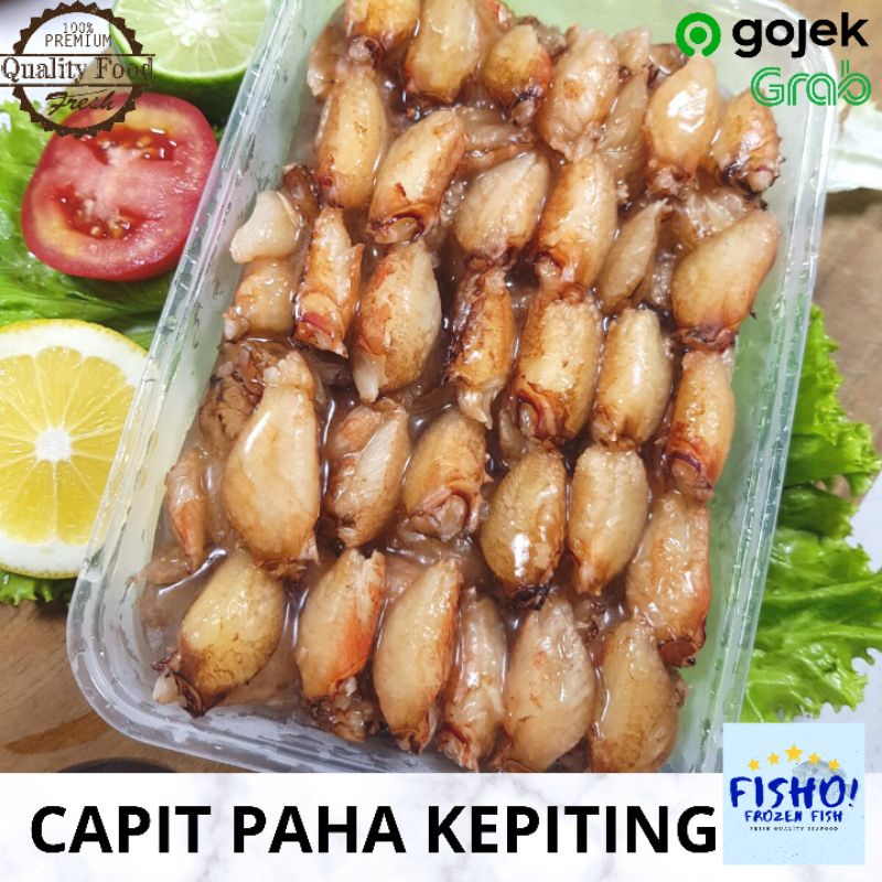 

Capit Kepiting Fillet | Daging Kepiting | Paha Capit Kupas