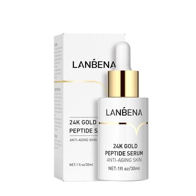 (READY &amp; ORI) LANBENA 24K GOLD PEPTIDE FACIAL CLEANSER/TONER/EYE CREAM LB5576 5392