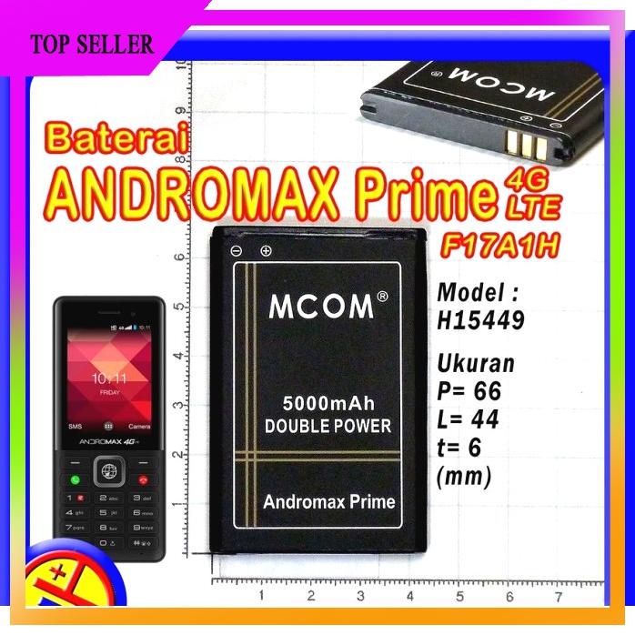 Acc Hp Baterai Mcom Smartfren Andromax Prime H15449 F17A1H 4G