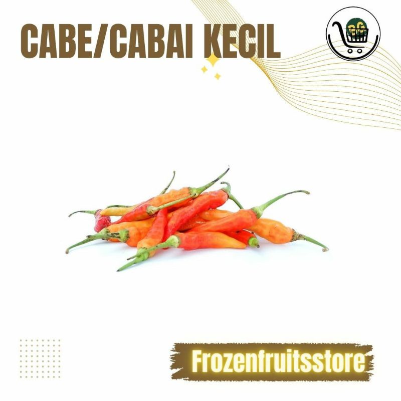 

Cabe merah kecil segar 250gr, cabe merah kecil