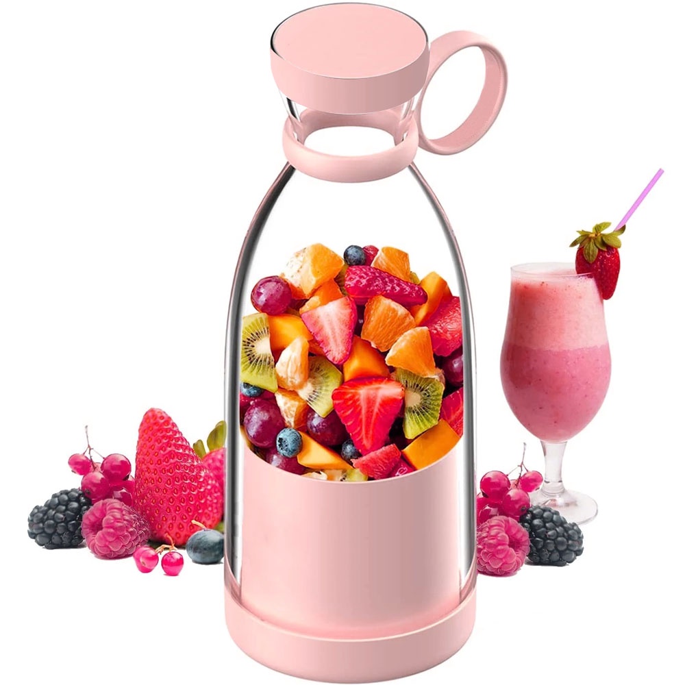 blender botol shake n go / mini juice / mini blender rechargeable  buah dan sayur BP578