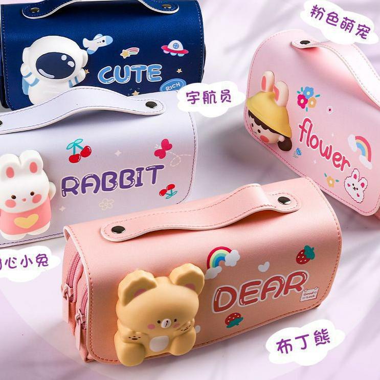 

[A-WD]☎✔ Pencil Case Squishy Lucu dan Mewah terviral