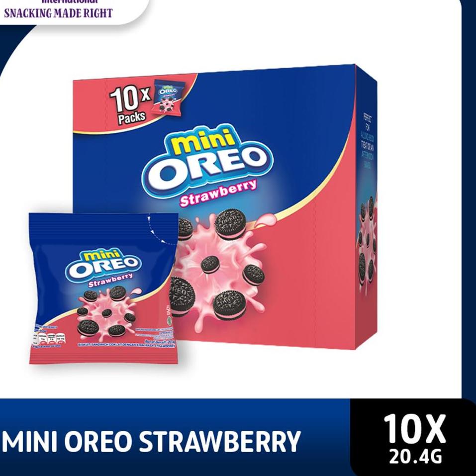 

☺☺» Mini Oreo Strawberry 20g x10