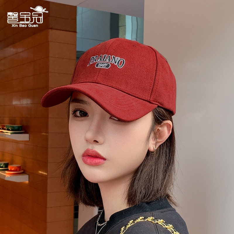Topi baseball Motif Bordir Tulisan Untuk Pria / Wanita