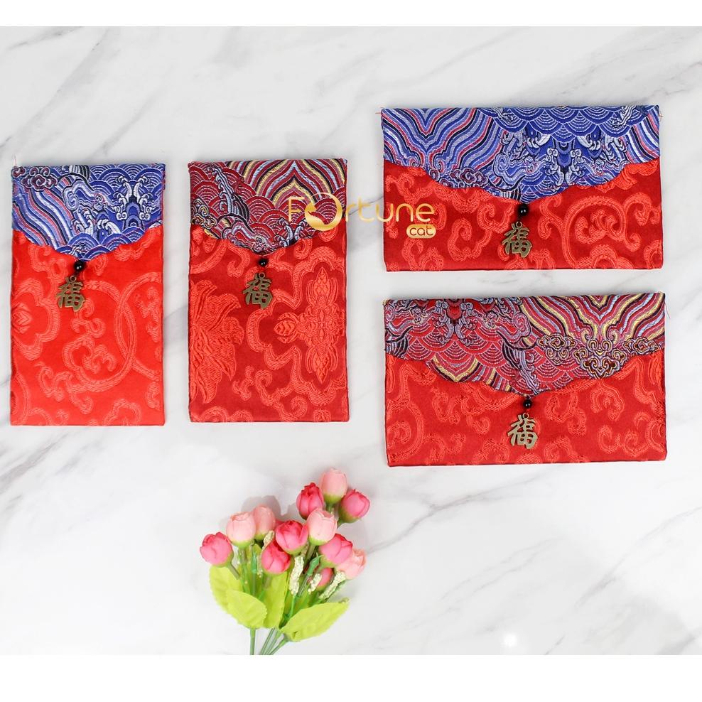 

(Y(21☎) Angpao Imlek 2023 Kain Chinese New Year Red Envelope Gantungan Fu Vertikal Horizontal trending