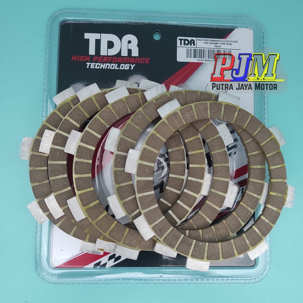 KAMPAS KOPLING FR80 FR 80 CERAMIC ORI ORIGINAL TDR ASLI