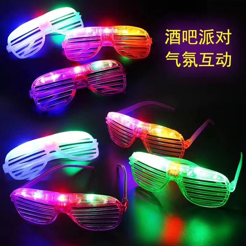 READY STOCK !!! KACAMATA LED WARNA WARNI / KACAMATA FASHION DEWASA