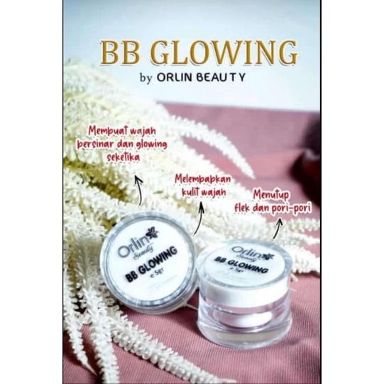 BB glowing/BB Cream/foundation Cream/Cream glowing kilat/orlin beauty