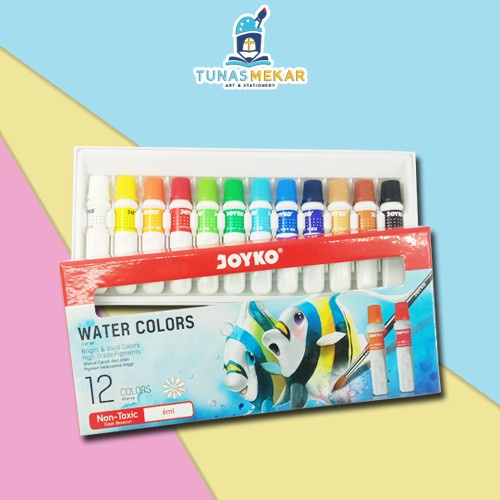 

Cat Air Water Color Joyko WAC-6ML - WAC-6ML-12Warna