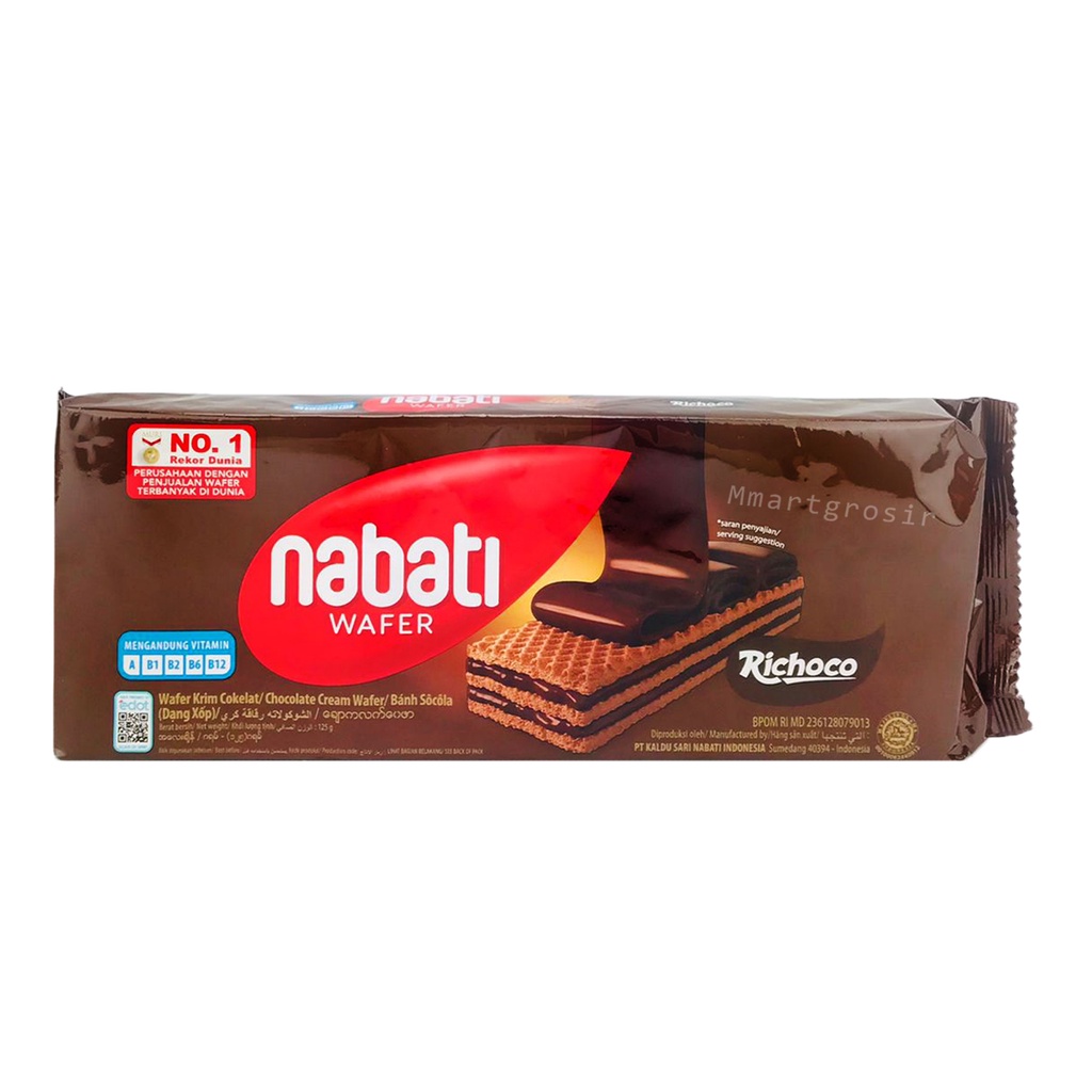 

Nabati Wafer 110g Rasa Krim Cokelat