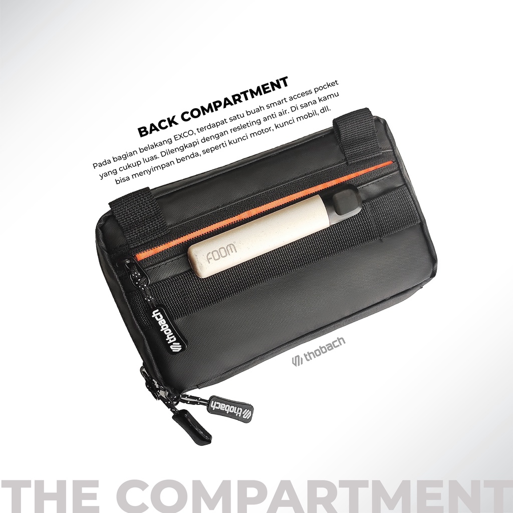 THOBACH - SLING POUCH SLING PHONE WATERPROOF EXCO TAS SELEMPAN DOMPET KARTU WALLET HAND BAG CLUTCH